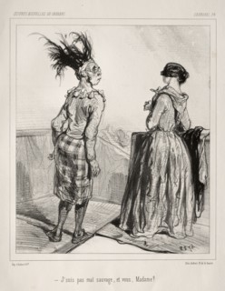 Carnaval. Paul Gavarni (French, 1804-1866). Lithograph