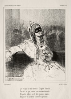 Carnaval. Paul Gavarni (French, 1804-1866). Lithograph