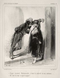 Carnaval. Paul Gavarni (French, 1804-1866). Lithograph