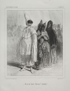 Carnaval. Paul Gavarni (French, 1804-1866). Lithograph