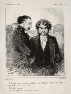 Des Mères de Famille!. Paul Gavarni (French, 1804-1866). Lithograph