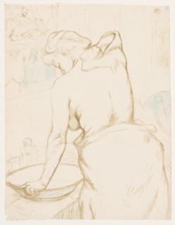 Elles: The Toilet, 1896. Henri de Toulouse-Lautrec (French, 1864-1901). Color lithograph