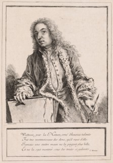Antoine Watteau, c. 1727. François Boucher (French, 1703-1770), after Jean Antoine Watteau (French,