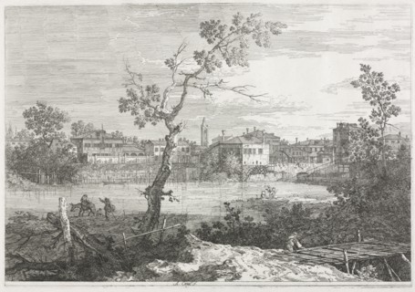Views:  View of Burano, a Town on an Island in the Venetian Lagoon, 1735-1746. Antonio Canaletto