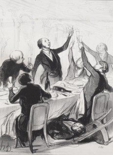 published in le Charivari (no du 12 octobre 1844): The Philanthropists of the Day, plate 8:  A 43d