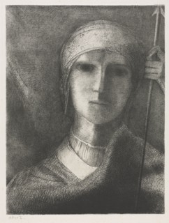 Parsifal. Odilon Redon (French, 1840-1916). Lithograph