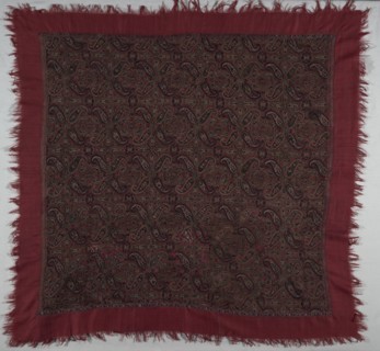 Fragment of a Shawl, late 1700s - early 1800s. India, Kashmir, late 18th - early 19th century.
