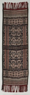 Man's Wearing Cloth, late 1800s - early 1900s. Indonesia, Roti ?, late 19th - early 20th century.