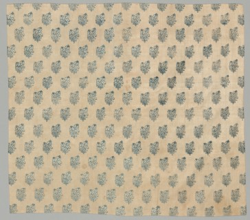 Brocade, 1700s - 1800s. India, Surat, 18th-19th century. Brocade, "himru"; cotton and silk;