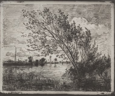 The cliché-verre was reproduced in les "Grands Peintres-Graveurs depuis Rembrandt jusqu'à Whistler"