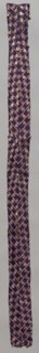 Fragment, 1800s. India, 19th century. Brocade; silk and metal; overall: 96.5 x 5.7 cm (38 x 2 1/4