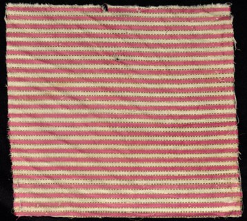 Fragment, 1800s. India, Surat, 19th century. Brocade, "himru"; cotton and silk; overall: 26.7 x 24
