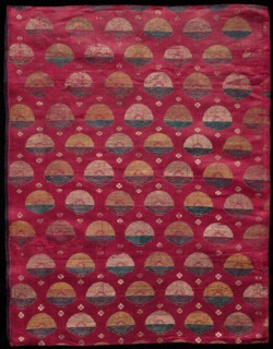 Brocade, 1700s or 1800s. India, Surat or Benares ?, 18th or 19th century. Brocade, "kimkhwab"; silk