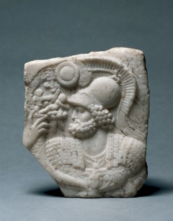 Relief of Mars Ultor, 26 BC - 14. Italy, Roman, Augustan period. Marble; overall: 20.1 cm (7 15/16