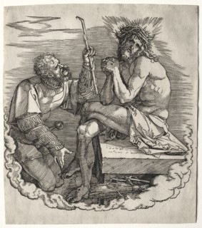 The Great Passion:  Title Page - Christ,  Man of Sorrows. Albrecht Dürer (German, 1471-1528).