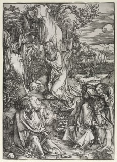 The Large Passion: Christ on the Mount of Olives, c. 1497-1500. Albrecht Dürer (German, 1471-1528).