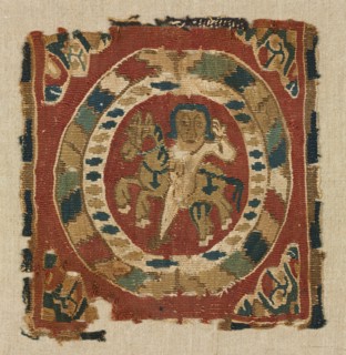 Segmentum from a Tunic, 800 - 850. Egypt, late Abbasid period, first half of the 9th century.