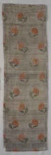 Fragment, 1600s. Iran, 17th century. Compound twill weave; overall: 53.3 x 15.6 cm (21 x 6 1/8 in.)