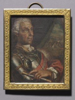 Portrait of Baron Ernst Gideon Freiherr von Laudon, 1800s. Russia, 19th century. Oil on paper