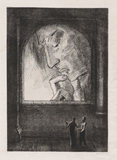 Light, 1893. Odilon Redon (French, 1840-1916). Lithograph