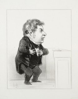 Intended for the series Les Représentans représentans, but never published.: Michel Goudchaux, 1849