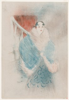 Elsa, Dite la Viennoise, 1897. Henri de Toulouse-Lautrec (French, 1864-1901). Color lithograph;