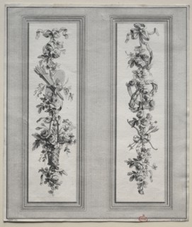 Garden Ornament. Pierre Gabriel Berthault (French, 1748-1819). Engraving