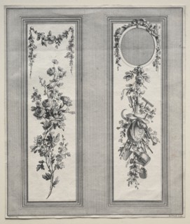 Garden Ornament. Pierre Gabriel Berthault (French, 1748-1819). Engraving