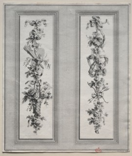 Garden Ornament. Pierre Gabriel Berthault (French, 1748-1819). Engraving