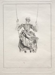 The Swing. François Boucher (French, 1703-1770), after Jean Antoine Watteau (French, 1684-1721).