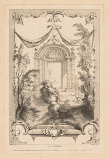 The Goddess, Diana on the Clouds. Gabriel Huquier (French, 1695-1772). Engraving