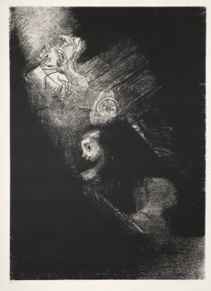 The Temptation of St. Anthony, 1888. Odilon Redon (French, 1840-1916). Lithograph