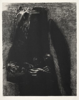 The Temptation of St. Anthony, 1888. Odilon Redon (French, 1840-1916). Lithograph
