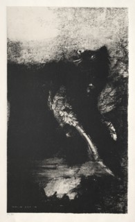 The Temptation of St. Anthony, 1888. Odilon Redon (French, 1840-1916). Lithograph