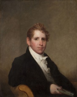 Dr. James Stuart; Mary Campbell Stuart, c. 1815. Gilbert Stuart (American, 1755-1828). Oil on wood;