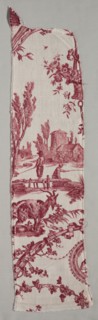 Fragments of Copperplate Printed Cotton, c. 1789. Firm of Christophe Philippe Oberkampf (French,