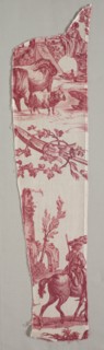 Fragments of Copperplate Printed Cotton, c. 1789. Firm of Christophe Philippe Oberkampf (French,