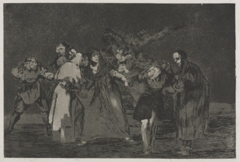 The Proverbs:  Wounds Heal Quicker Than Hasty Words, 1864. Francisco de Goya (Spanish, 1746-1828).