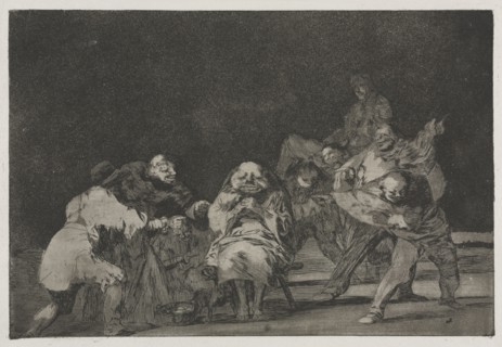 The Proverbs:  Loyalty, 1864. Francisco de Goya (Spanish, 1746-1828). Etching and aquatint