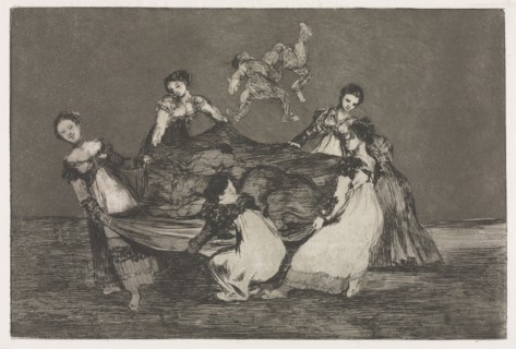 The Proverbs:  Feminine Folly, 1864. Francisco de Goya (Spanish, 1746-1828). Etching and aquatint