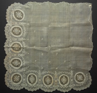 Embroidered Strip of Edging, 19th century. Philippines, 19th century. Embroidery in ecru thread on