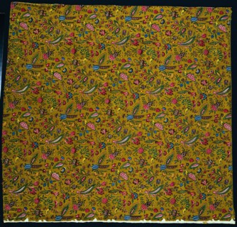 Strip of Woodblock Printed Cotton, 1780. Firm of Christophe Philippe Oberkampf (French, 1738-1815).