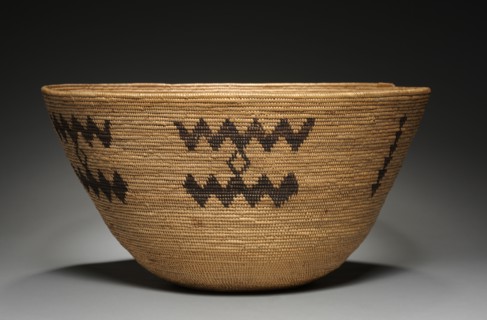 Food or Carrying Bowl, late 1800 - early 1900. California, Pala- Luiseno, Pala Mission, late 19th -