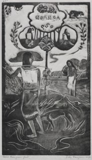 Noa Noa: Noa Noa (Fragrant Scent), 1893 -94. Paul Gauguin (French, 1848-1903). Woodcut