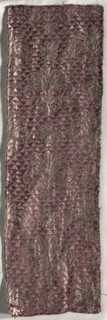 Textile Fragment, probably 1500s. Egypt, Mamluk period, probably 16th century. Lampas, silk and