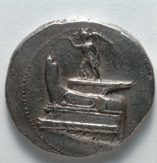 Tetradrachm, c. 300-295 BC. Greece, reign of Demetrius Poliorcetes ("The Beseiger"), late 4th