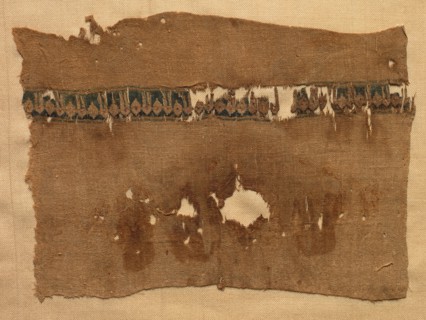 Fragment of a Tiraz-Style Textile, 1081 - 1094. Egypt, Fatimid period, Caliphate of of