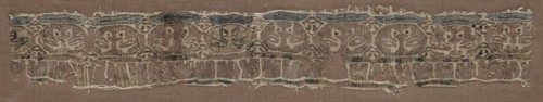 Fragment of a Tiraz-Style Textile, 1094 - 1130. Egypt, Fatimid period, Caliphate of al-Musta'li or