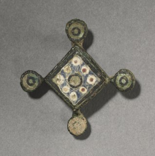 Ornamental Brooch, c. 100-300. Gallo-Roman or Romano-British, Migration period, 2nd-3rd century.