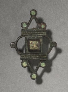 Ornamental Brooch, c. 100-300. Gallo-Roman or Romano-British, Migration period, 2nd-3rd century.